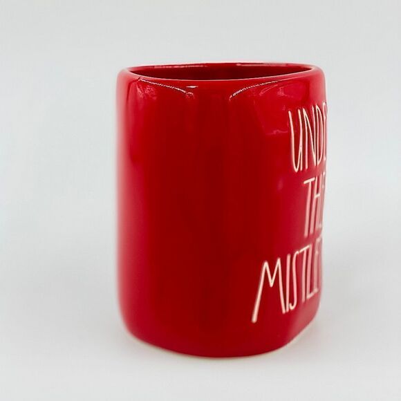 Rae Dunn Red Under the Mistletoe Mug - Picture 5 of 10